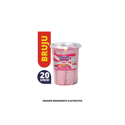 DOCE - BRUJU - 55g MOCOTO ROSA - PT20